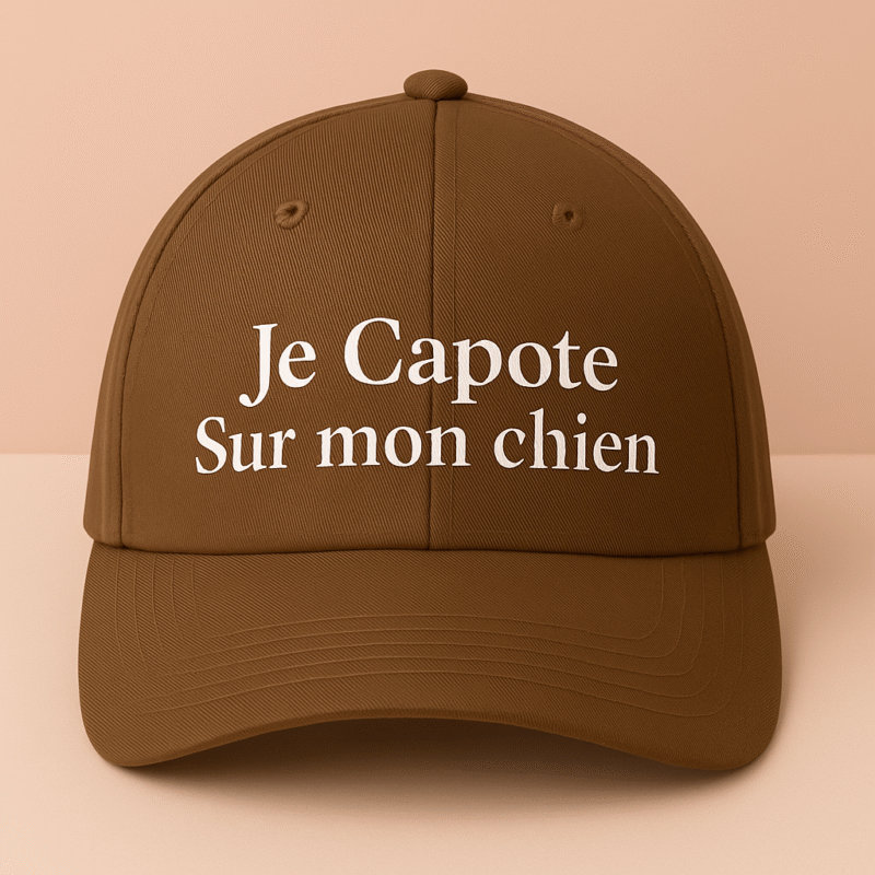 Casquette femme Cheffe de meute – idée cadeau pour femme qui aime les chiens et mène la meute